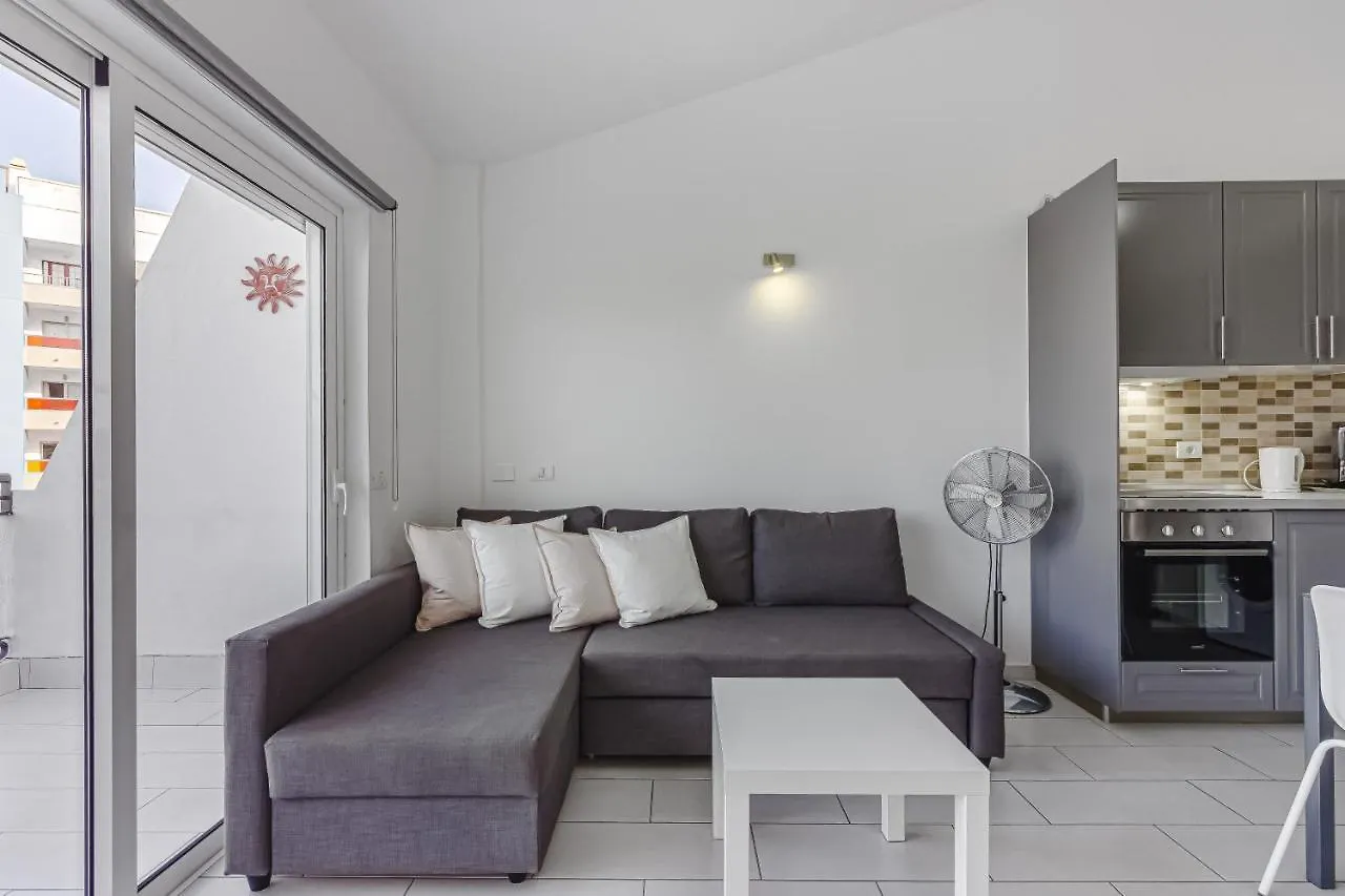 Sea View Aircon Los Cristianos Pool Modern Apartment Arona Spanyolország