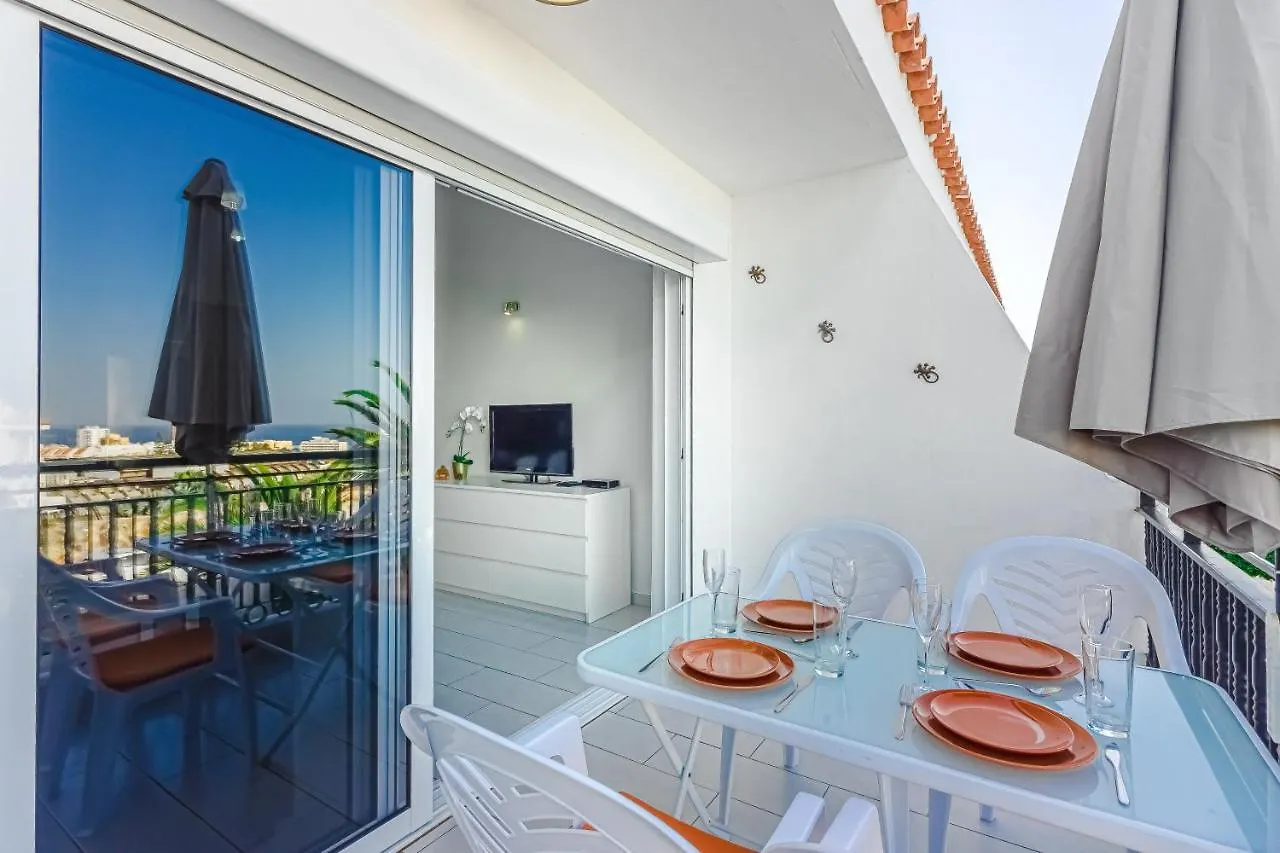 Sea View Aircon Los Cristianos Pool Modern Apartment Arona  Spanje